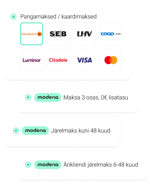 Modena makseteenused